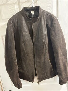 Suede Moto style jacket